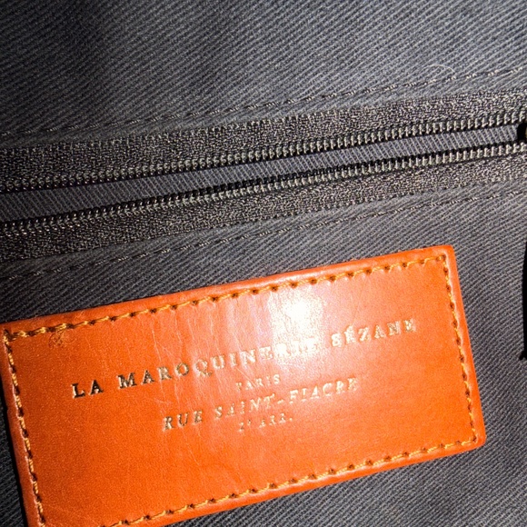 SEZANE Cognac Farrow Bag - Picture 4 of 5